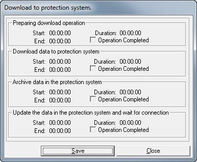 Section 3 1MRK 500 121-UEN Figure 6 Download to protection system 3.4.