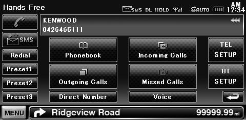 Call Waiting [ ] Answering another incoming call with the current call suspended Switching between the current call and waiting call Each touch of this button switches the calling party.