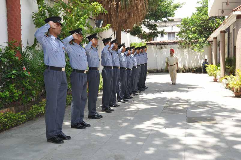 Training of guards as per