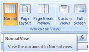You can specify the area to be printed by selecting the area and then clicking Print Area option under Page Setup group in the Page Layout tab.
