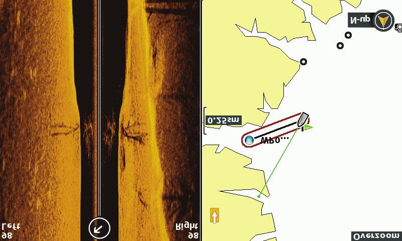 Turn On SI Navigation Main Menu > Nav tab > SI Navigation SI Navigation controls how the boat icon is displayed in Side Imaging Views.