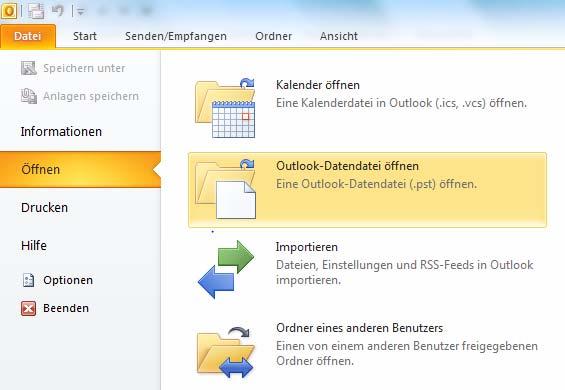 3.5 Connecting Outlook (.