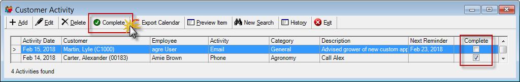 window Reports for CRM Activity CRM