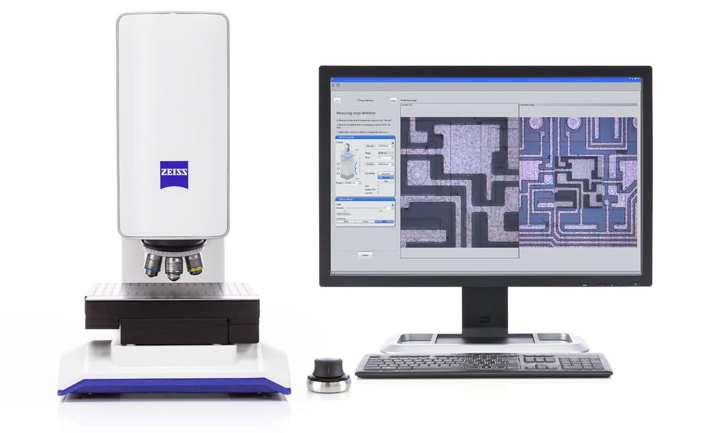 Your Flexible Choice of Components 1 4 3 2 1 Microscope Smartproof 5 consisting of: Scan head with fine Z-drive and 4-megapixel camera Stand with coarse Z-drive 2 Objectives EC Epiplan-Neofluar 2.
