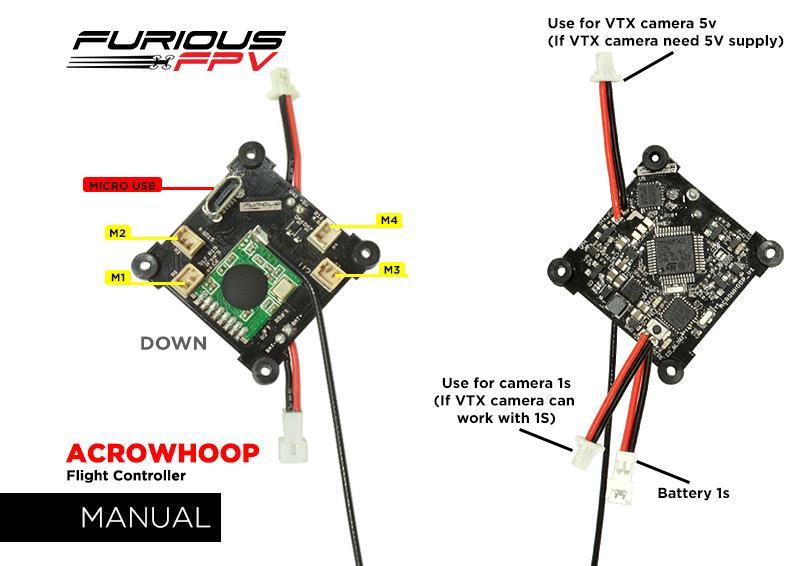 4 First verifications Before you complete your build or even install the Acrowhoop you have to verify if everything is running fine.