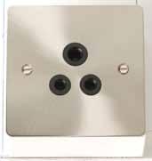 Round Pin Wall Socket Outlets 038 5A Round pin socket outlet 039 2A Round pin
