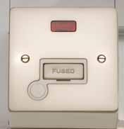 outlet 552 13A Fused connection unit DP switched with flex