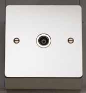 tv & sat sockets Co-axial and Satellite Socket Outlets Co-axial and Satellite Socket