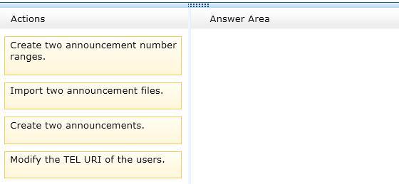 Microsoft 70-337 : Practice Test Question No : 7 - (Topic 1) You are evaluating the planned changes for the contractors.