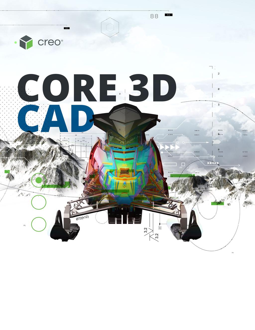 The most robust set of 3D CAD capabilities: 3D Part & Assembly Design Automatic 2D Drawing Creation Parametric & Freestyle Surfacing Assembly Management &