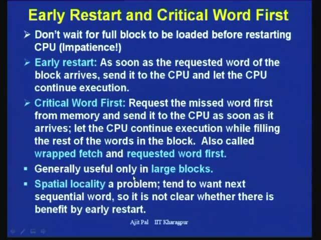 And it will read this word and transfer it to CPU in subsequently the other word of the block this one this one.