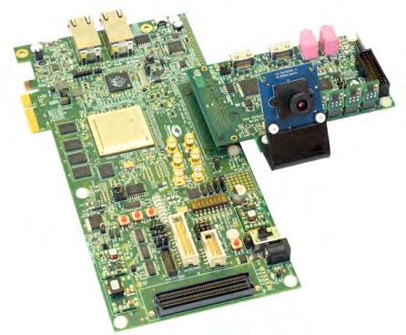 SmartFusion2 ARM Cortex -M3 processor Supports the following demos: Camera sensor to display edge detection