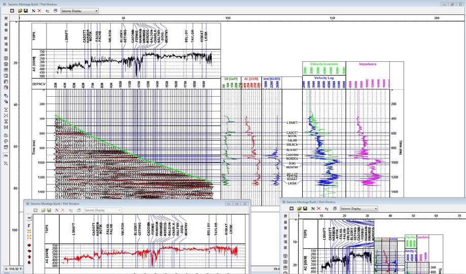 VISTA desktop seismic data processing software Features Automatic data editing using threshold criteria Apply thresholds for omitting traces from the processing sequence and edit thresholds to