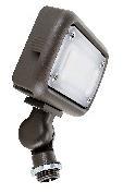 Mini LED Flood Light- 1/2" Knuckle Mount FD-15-KN 100~277v 1500 15 50w MH 5000k 4.72x2.95x1.