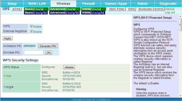 Wireless WPS WPS is a system for configuring your wireless network automatically. WPS was created by the Wi-Fi Alliance.