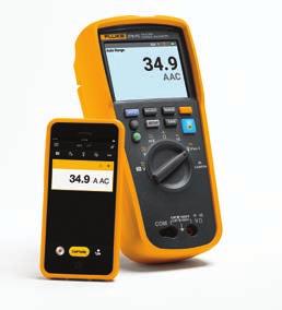 By combining two tools into one, the thermal multimeter lightens the load and increases productivity.