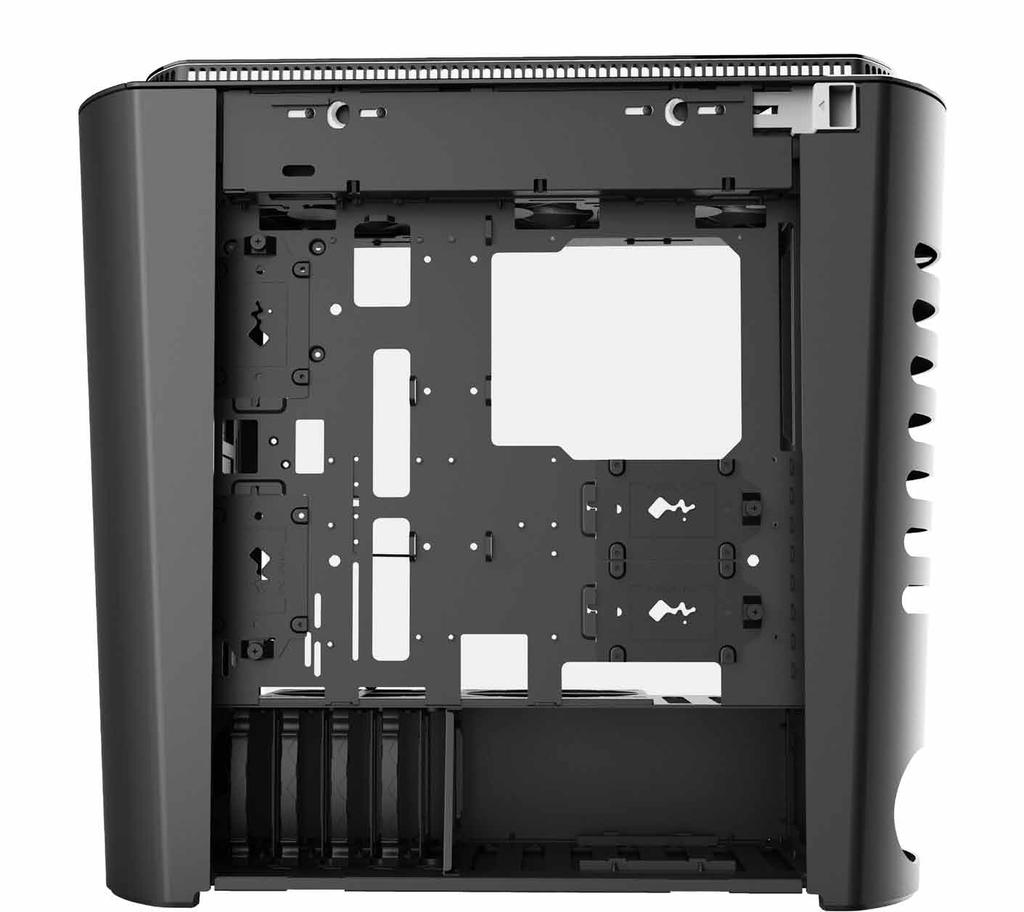 Case Structure 4 2 2 1 3 250mm 320mm Length up to 320mm when two HDD cages removed 1 2.5"/3.