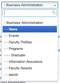 You will also have access to subcategories in your department.