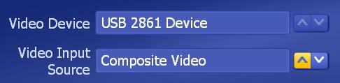 Click Device Settings. 5. Select correct Video Device. 6. Select the correct Video Input Source.