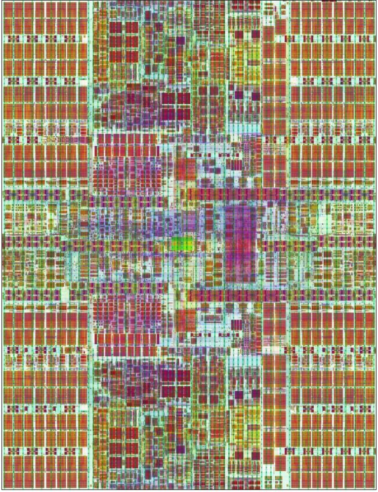 POWER6 Chip Overview Ultra-high frequency dual-core chip 8 execution units 2LS, 2FP, 2FX, 1BR, 1VMX L2 QUAD IFU SDU LSU FXU RU Core0 FPU VMX L2 QUAD 2 x 4MB on-chip L2 point of coherency, 4 quads