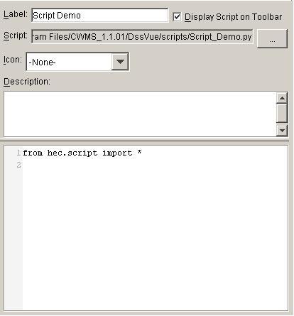 Chapter 7 Scripting HEC-DSSVue User s Manual Edit Menu Commands Cut Cuts the currently selected text in the script window or the currently selected tree node to the system clipboard.
