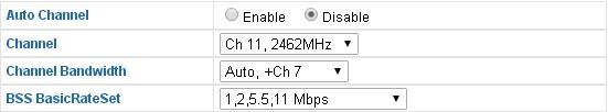 4GHz Wireless Settings The page includes the following fields: Object Description Wireless Enable or disable the access point s 2.4GHz wireless radio. When disabled, no 2.4GHz SSIDs will be active.
