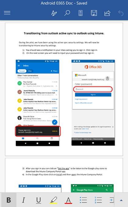 At this time you will need to go to the Google Play Store and download the Microsoft Edge browser to open office documents on your phone.