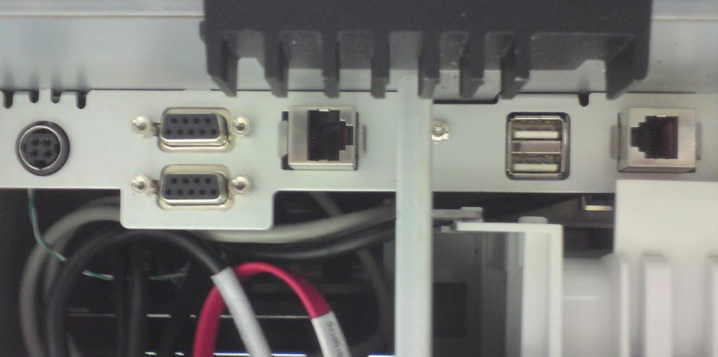 Appendix I/O connection ports 24VDC input COM2 COM3 LAN (RJ45) USB-H2 USB-H3