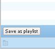 Save the LikeMusic playlist Click Save as playlist in the LikeMusic page.