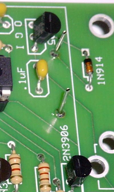 Install the battery pack using the screw first and then complete the soldering of the pins from the component side of the board. This completes the soldering of your clock.