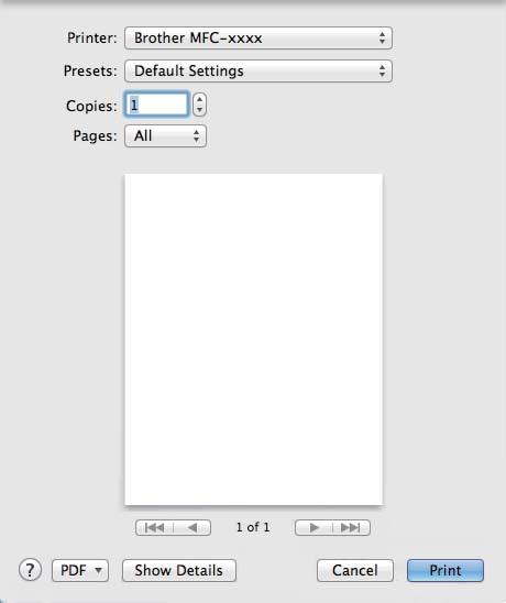 Printing and Faxing (For Mac OS X 10.7.