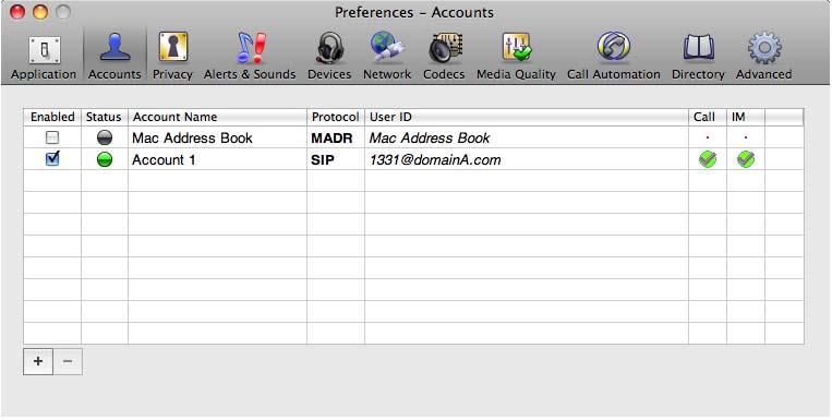 You can bring in contacts from other sources: From a file such as a vcard or comma-separated-values (CSV) file. See page 33. From your Mac Address book, by enabling the Mac Address Book account.