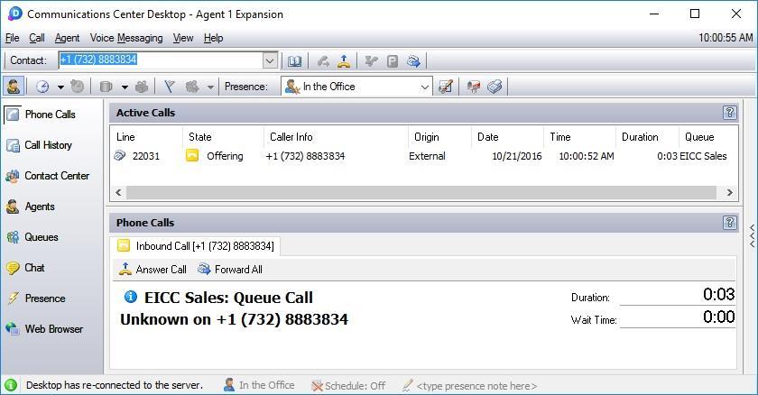 7.2. Verify Remote Site Repeat the procedures in Section 7.1 to log in an agent on the Remote site into the queues.
