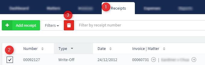 If its Part, enter the amount. Enter the date then click the Ok button. Reversing the write-off of an invoice 1.