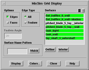 When the geometry is created, MixSim saves the GAMBIT files. You can use these files to generate the mesh on your own or add custom objects using GAMBIT.