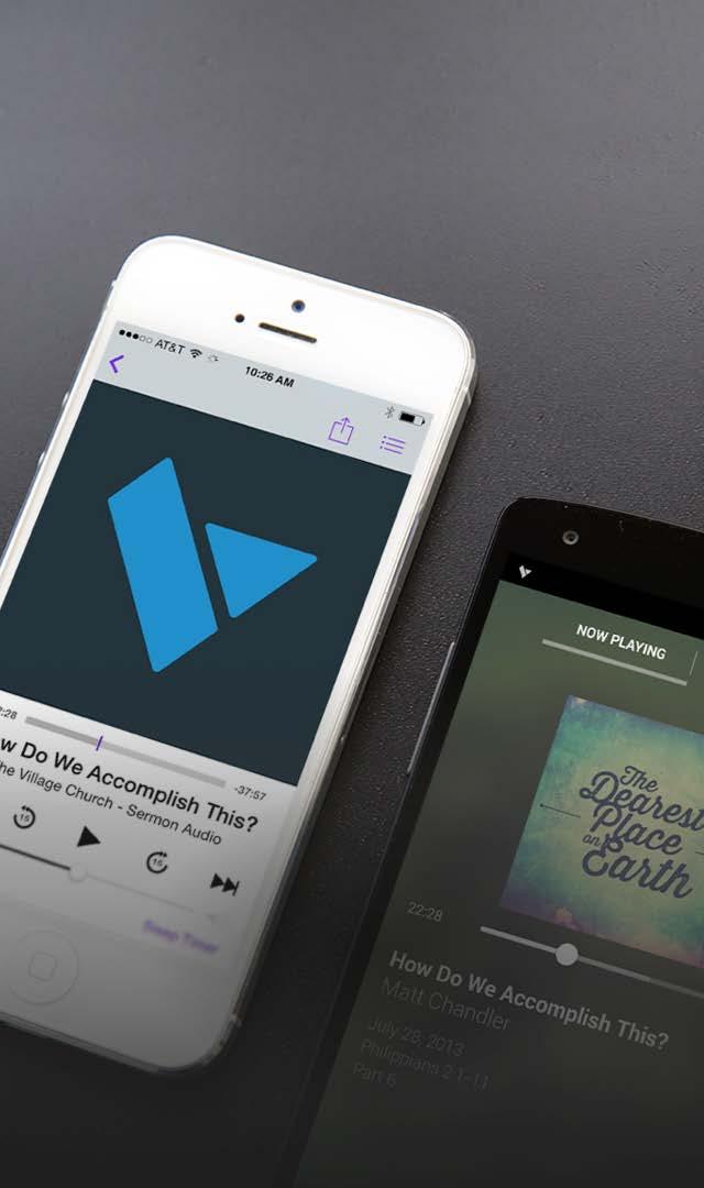 SUBSPLASH PLATFORM Apps Web Player Podcasts Easily create your own mobile
