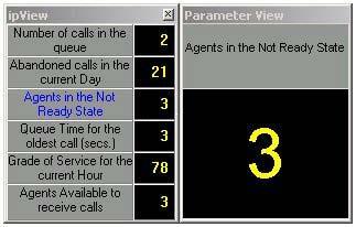 16 Using ipview Figure 10: Parameter View Window in Long View To close the Parameter View window, click the selected parameter value.