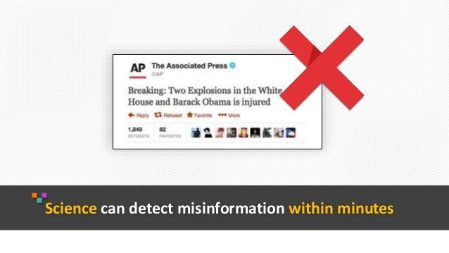 Misinformation detection Analyzing the content of the