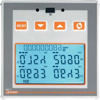 Digital Multimetrers DMG 600-610 LCD display New icon type display, with white backlight to ensure good visibility in environments with low light conditions.