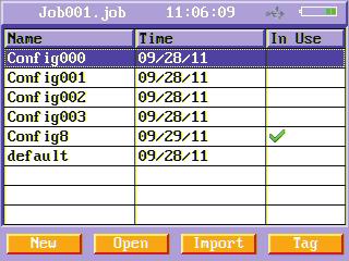 Management Figure16 LCD Brightness Setting menu Users can import and export individual configuration files using this menu.