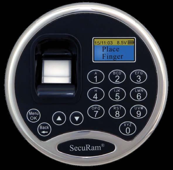 SCANLOGIC D22 FPC-0601A D22 The ScanLogic D22 is a very reliable and robust biometric safe lock system ideal for commercial applications.
