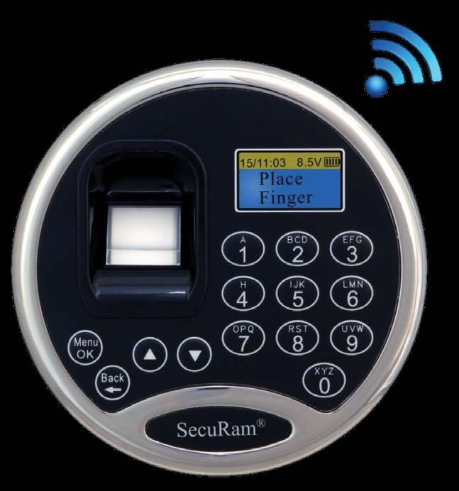 SCANLOGIC D68 FPC-0601A D68 The ScanLogic D68 is a very reliable and robust biometric safe lock system ideal for commercial applications, where remote management is required.