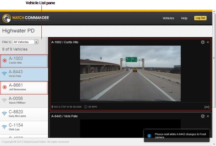 Adding another vehicle video stream to the Live Streaming view Adding another vehicle video stream to the Live Streaming view You can show up to four live video streams at once on the Live Streaming