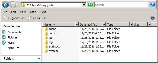 The screen capture below shows the folders remain in the machine after uninstallation.
