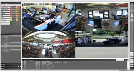 each event type for all cameras in a day Retail Solution Integration POS system integration for
