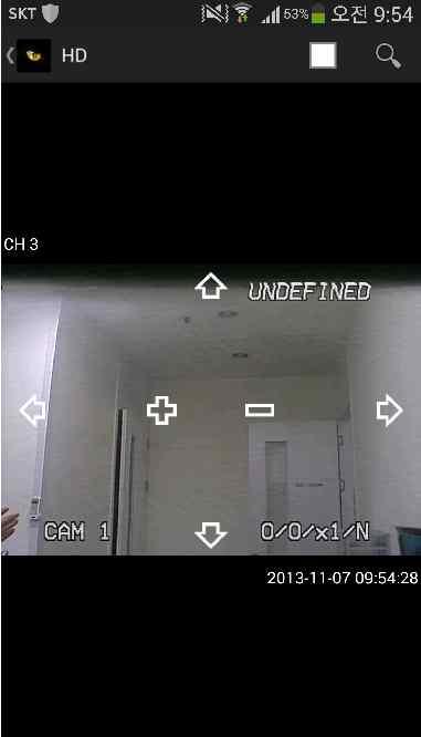 PTZ Control Mode If the PTZ camera is set on the DVR, PTZ button will appear automatically and allow you to