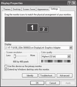 AT-7 User Guide Using Touch USB sub-monitors Expansion menu PC screen may be dragged into the device s screen. Simply drag the desired screen into the device s monitor.