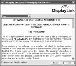 When the CD is inserted, the driver Installer image will be displayed USB Monitor Driver Touch Driver Exit Note - When Auto Install processing is not activated, click on the AutoRun file on the