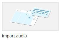 Once created, recording modes can be set manually and presentation slides can be imported into the project.
