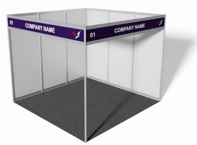 SYMA SHELL TRADE BOOTH PACKAGE INCLUSIVE IN YOUR TRADE BOOTH PACKAGE SIZE 3.0m x 3.